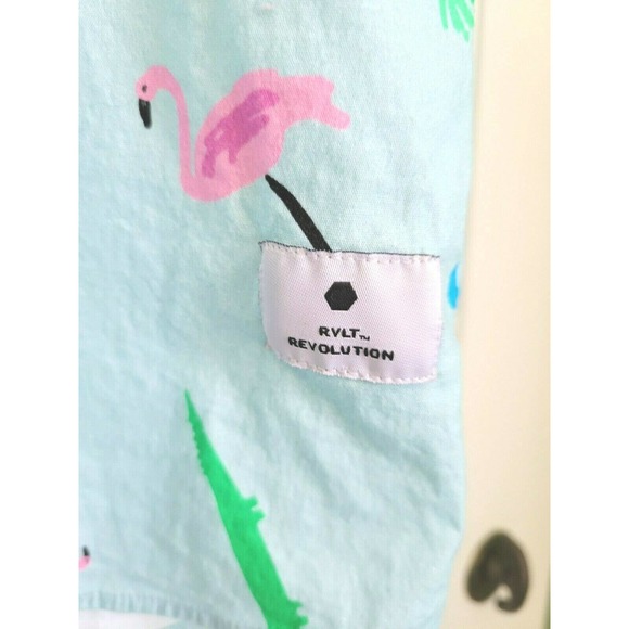 RVLT REVOLUTION Short Sleeve Button Down Shirt - Picture 3 of 7